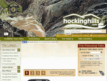 Tablet Screenshot of database.hockinghills.com